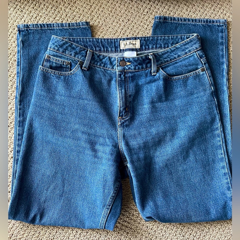 LL Bean Women’s Classic Fit Straight Jeans